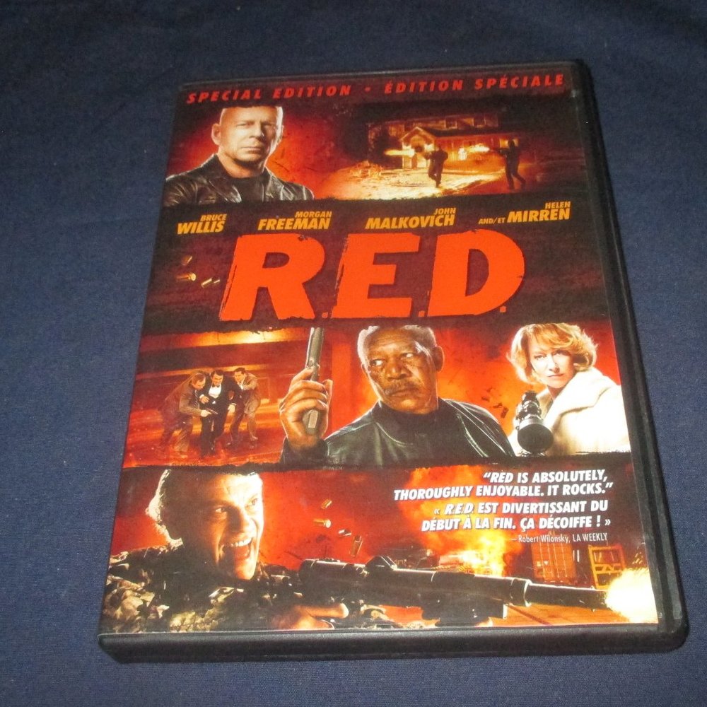 Red (DVD, 2010, Widescreen, Special Edition, Canadian)